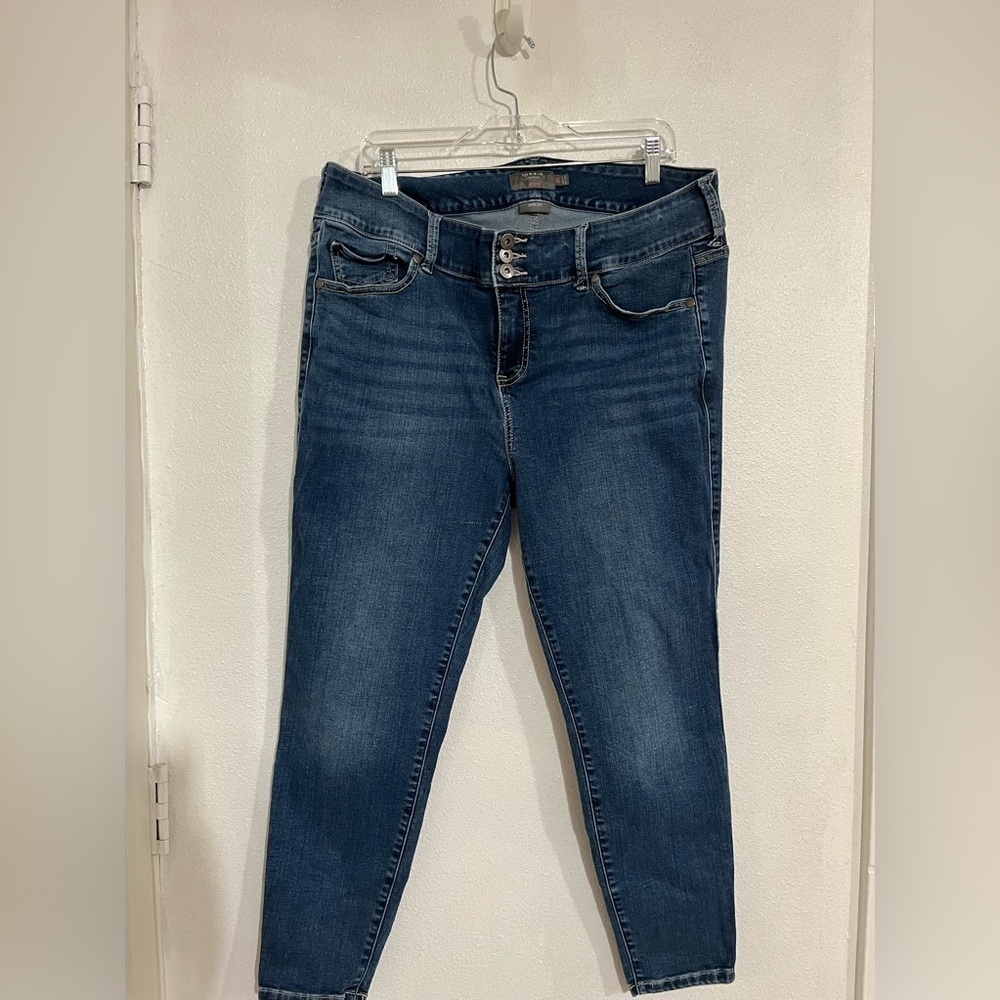 Torrid feel the fit jagging super soft size 18 S jeans - Picture 4 of 5